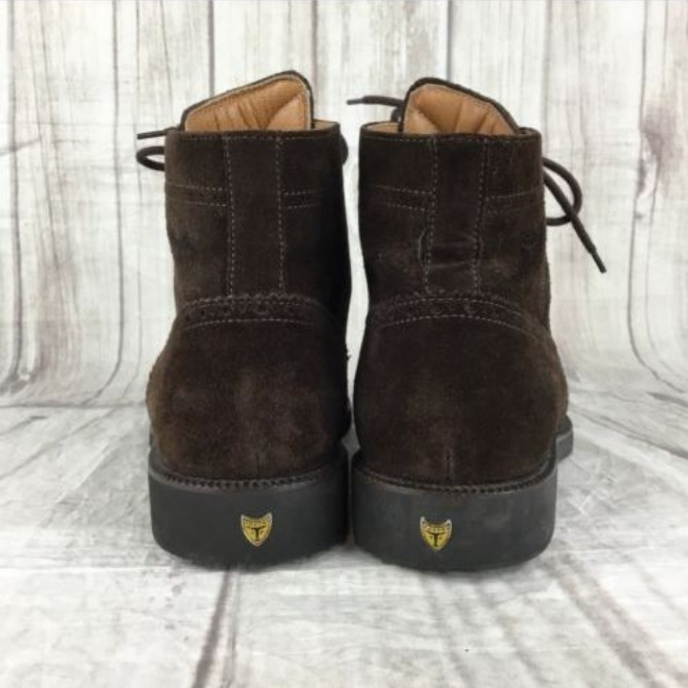 Michael Toschi Mens 9 Ankle Chukka Boots Suede - Picture 6 of 8